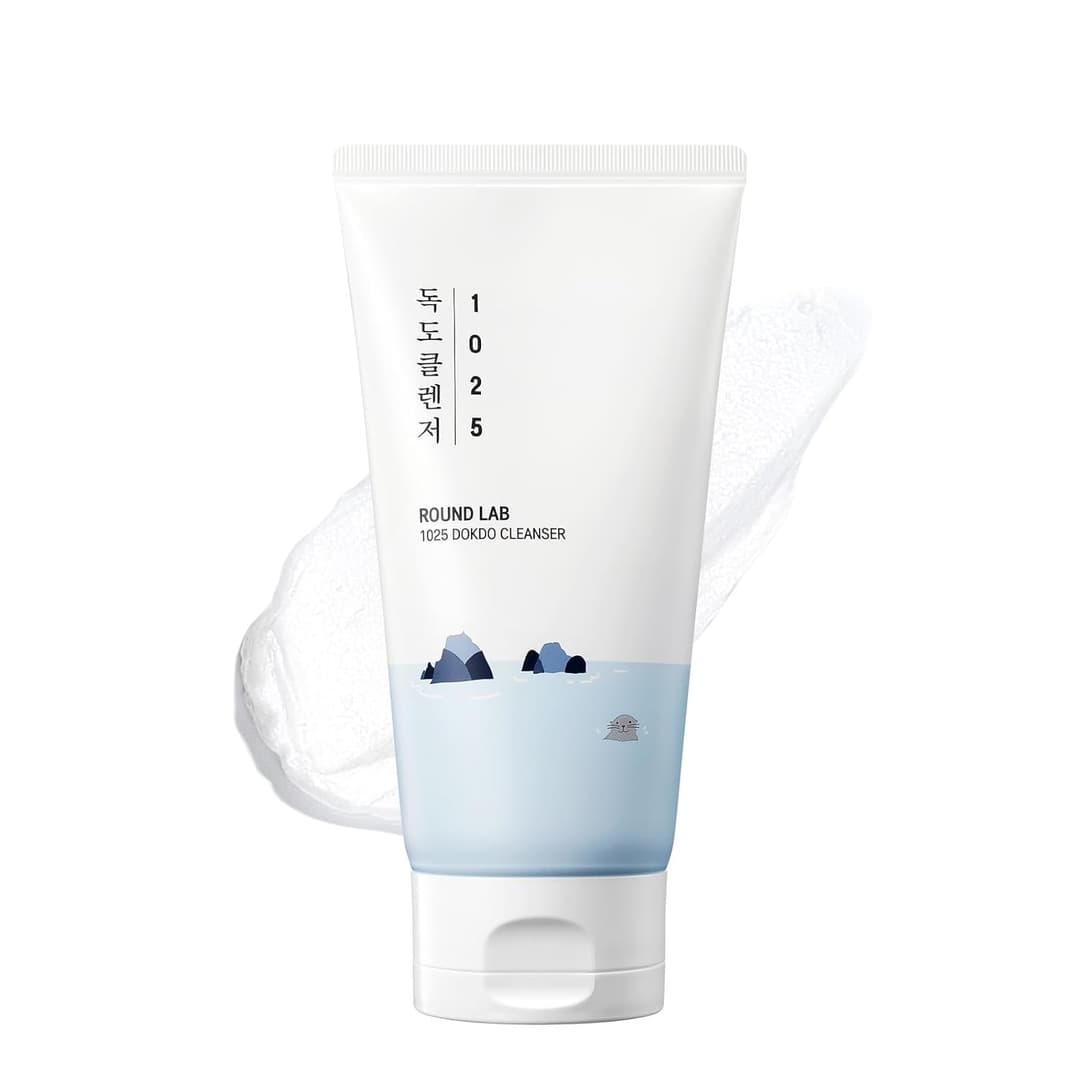 ROUND LAB 1025 Dokdo Cleanser, Low pH Hydrating Face Wash 150ml
