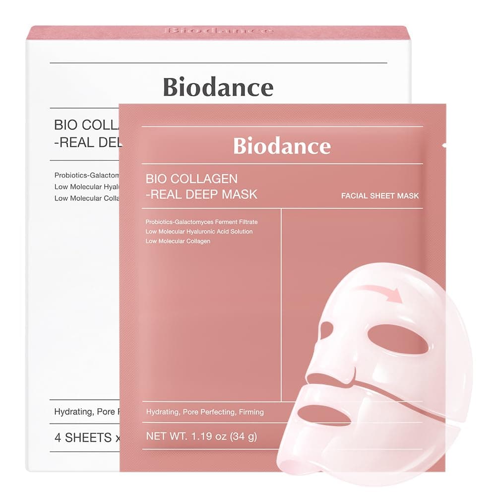 BIODANCE Bio-Collagen Real Deep Mask, Hydrating Overnight Hydrogel